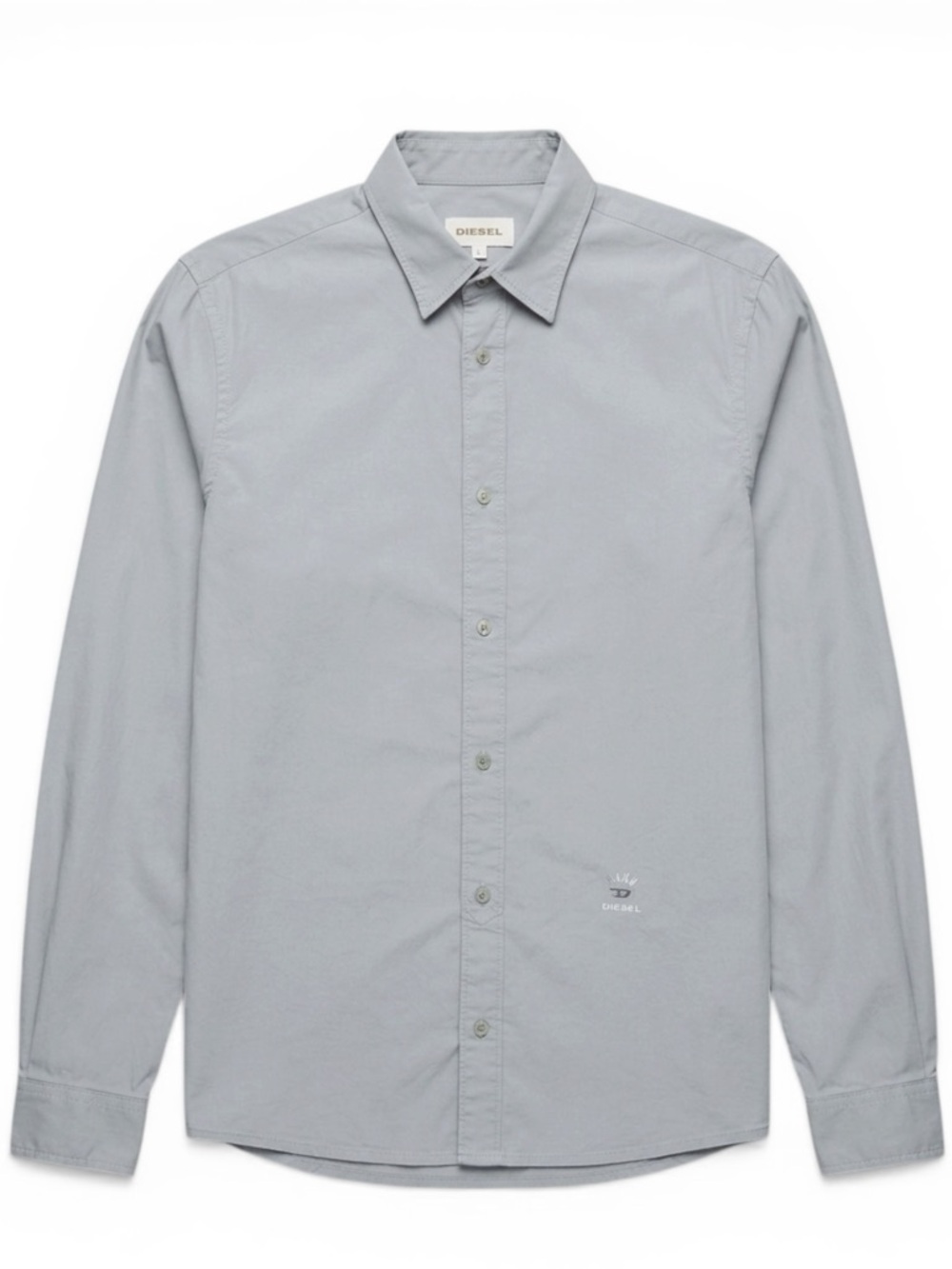 Vintage Y2K Diesel 1978 Button Down Shirt Men’s Size Small Medium Slate Grey